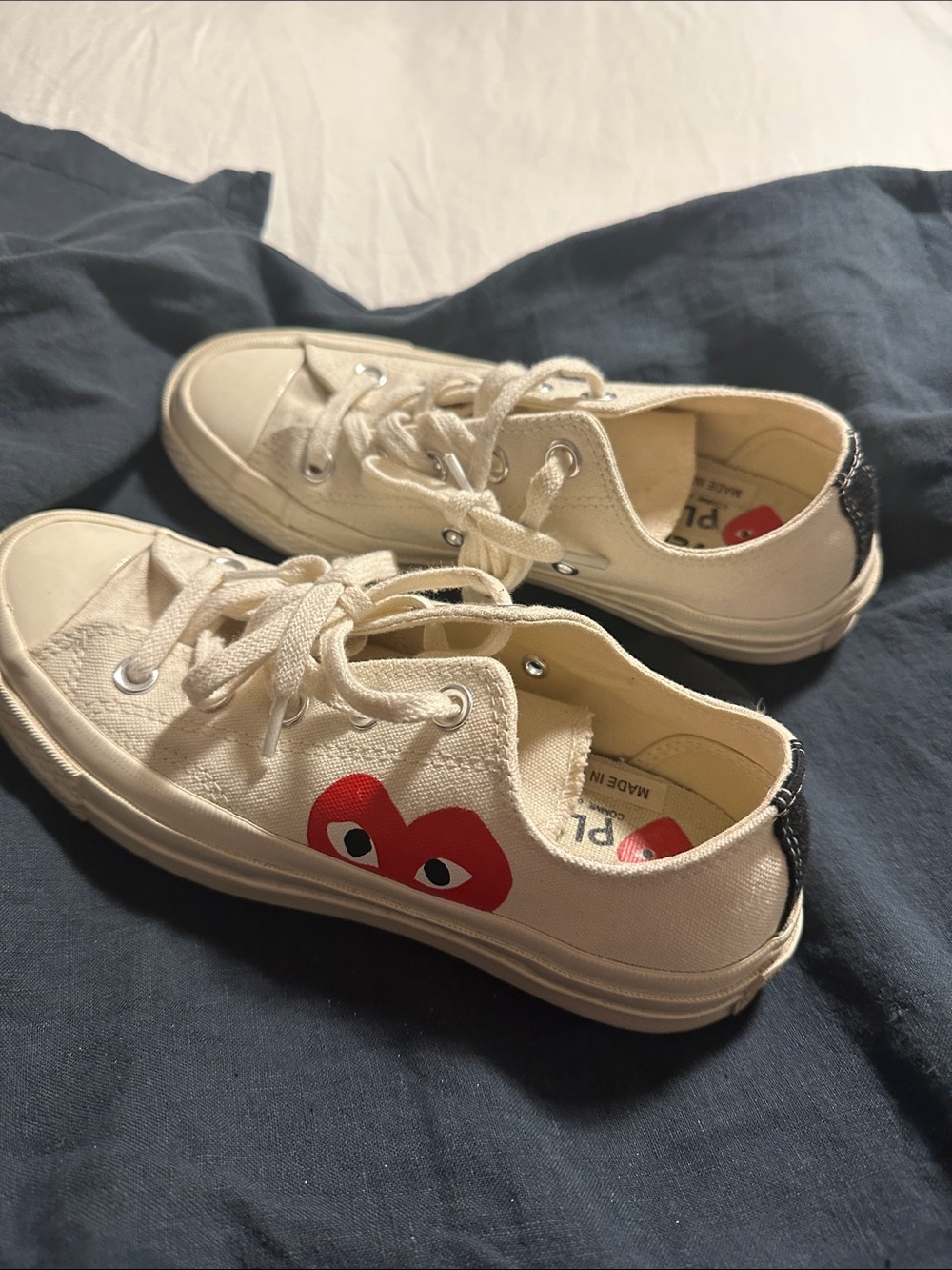 Like new converse comme des garcons